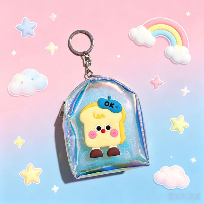 Wholesale Cartoon Fruit PVC Coin Purse Fashion Backpack Wallet