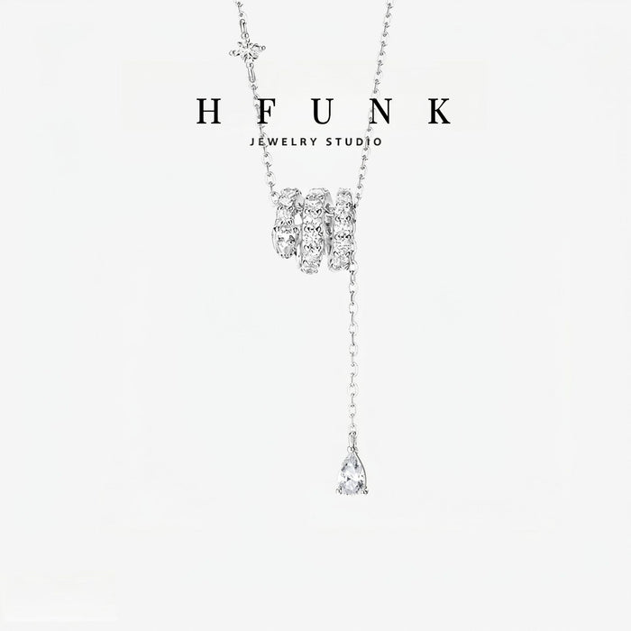 Wholesale Three-Ring Snake Waist Necklace,  Collarbone Chain,  Niche Design,  Women' s Summer Jewelry,  Stackable Accessories