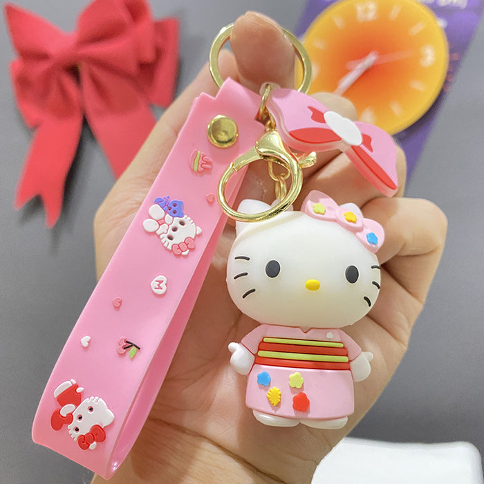 Wholesale PVC Cartoon Doll Keychain JDC-KC-WuYi149