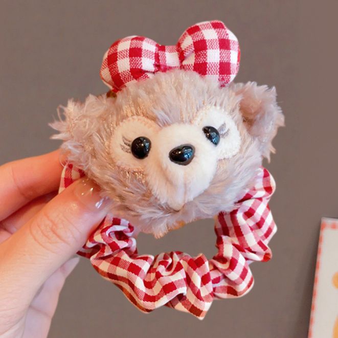 Wholesale Cute penguin and fish plush cartoon  hair scrunchies