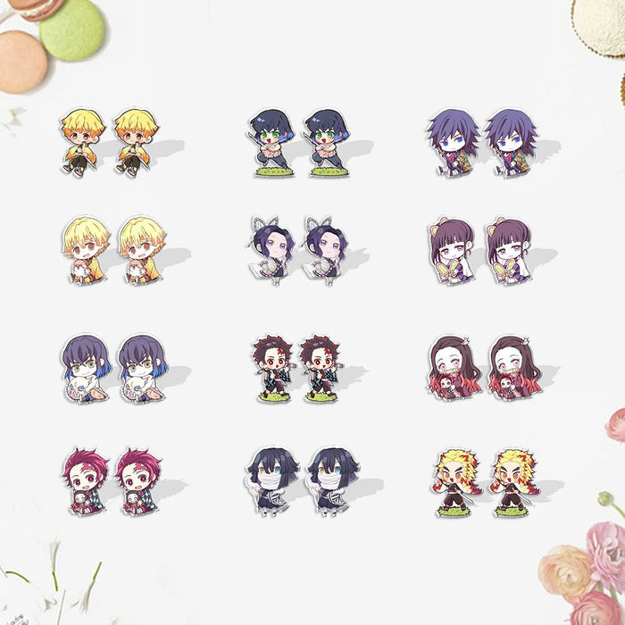 Wholesale Cartoon Heat Shrink Earrings