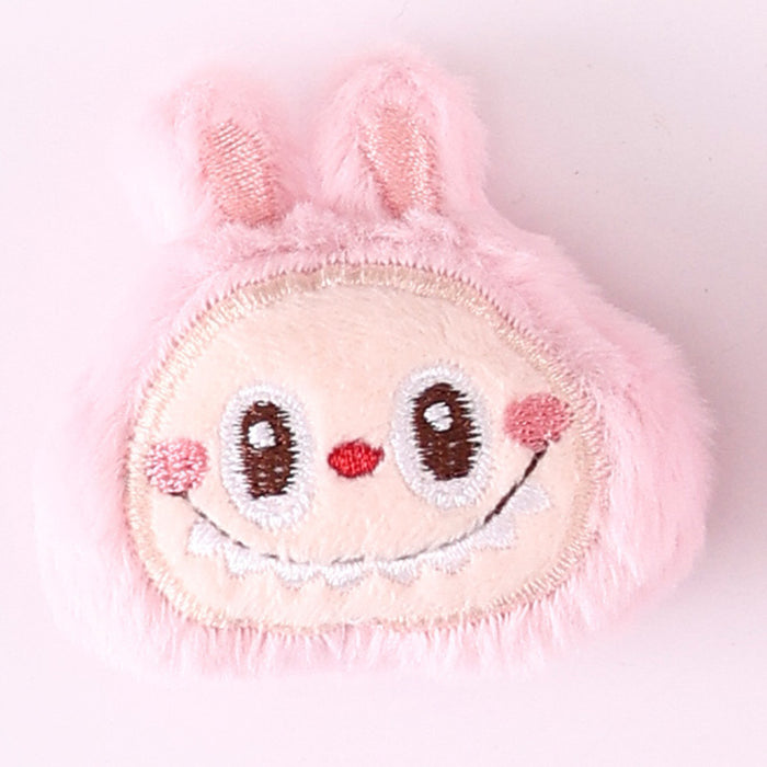 Wholesale Cartoon Brooch Plush Batch Cute Cloth Doll Toy Bag Pendant Clothing Accessories