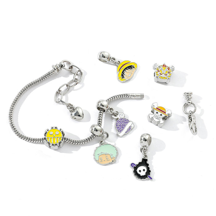 Wholesale cartoon bracelet  Panjia beaded accessories Panjia bracelet loose beads jewelry