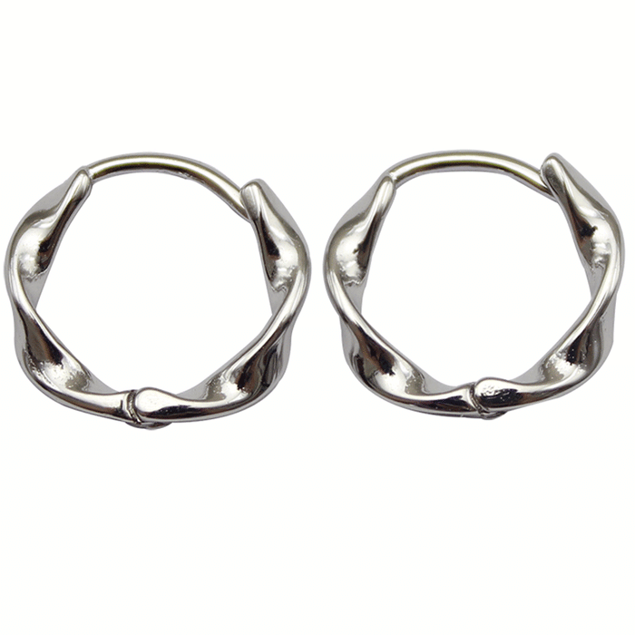 Wholesale   S925 silver earrings women's  small ear buckle