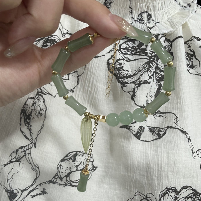 Wholesale Beaded chain niche design, high-end retro bracelet