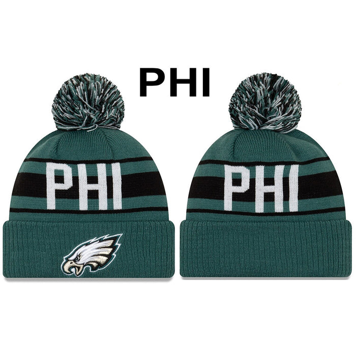 Wholesale 20pcs Wool Hat Winter Warm Wool Hat Turn-up  Embroidered Letters Rugby Hat