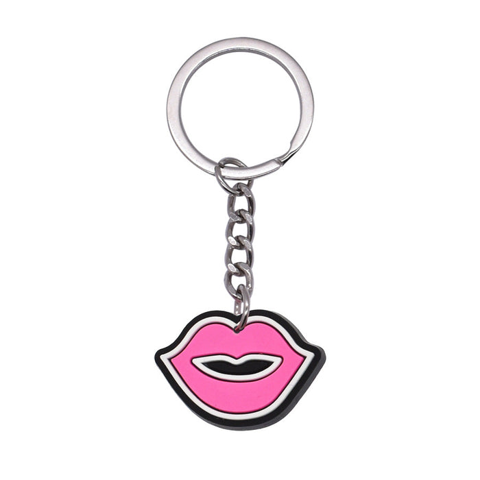 Wholesale Cute Soft Pvc Keychains Pendant JDC-KC-XinChuang002