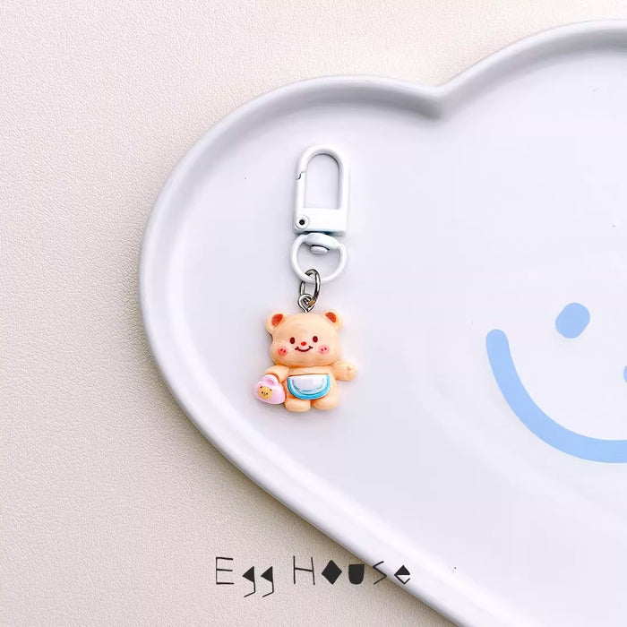Wholesale Cartoon Cute Pendant Keychain Bookbag Keychain