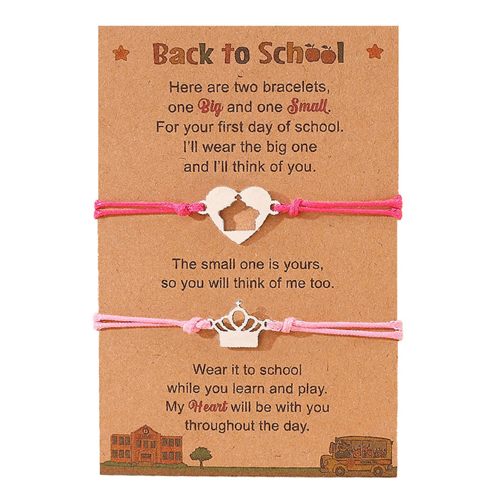 Wholesale Hand rope creative stainless steel hand woven bracelet