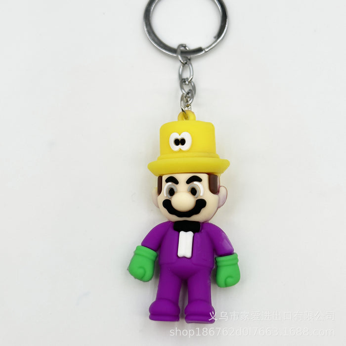 Wholesale Cartoon PVC Doll Keychains (F) JDC-KC-JiaA003