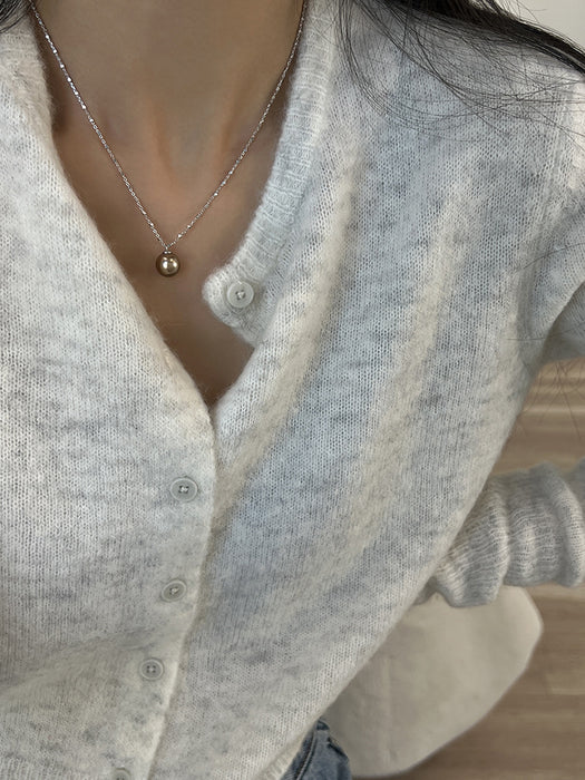 Wholesale Pearl necklace, women's minimalist temperament, collarbone chain, light luxury, niche high-end feel