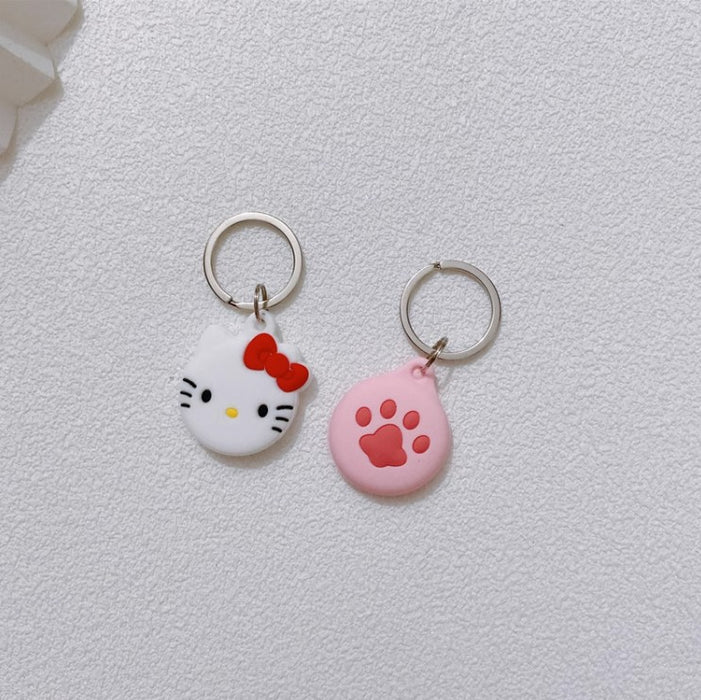 Wholesale PVC Protective Cover Cartoon Cute Anti-lost Device Silicone Protective Cover Keychain JDC-KC-YiJia001