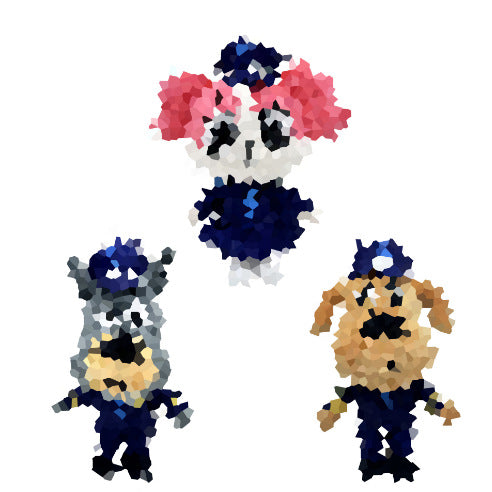 Wholesale Sheriff Plush Doll Pillow Cartoon Toy