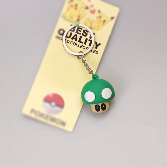 Wholesale  Cartoon key chain PVC silicone pendant doll bag key chain small gift