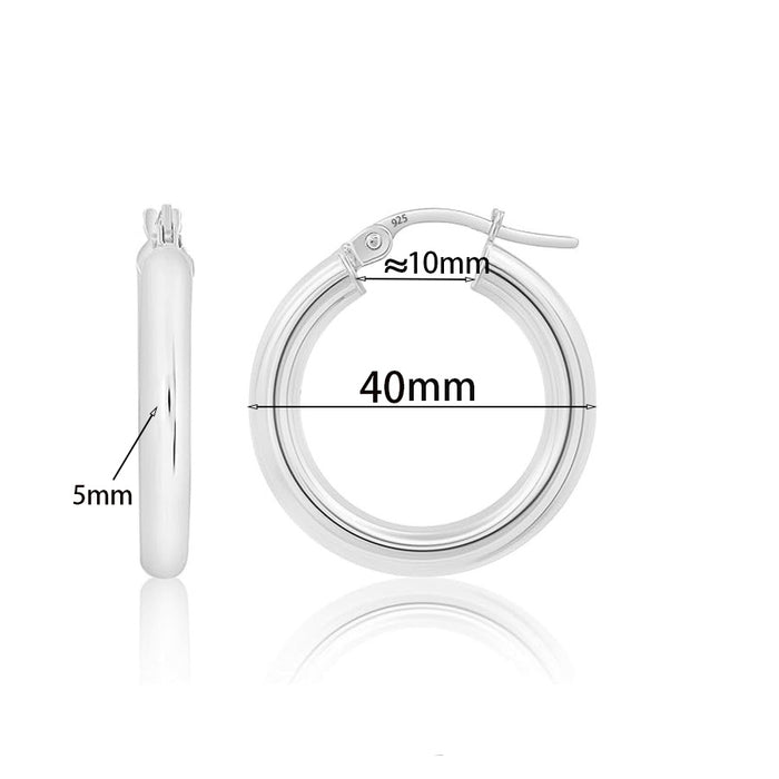 Wholesale Copper plated circle earrings with exaggerated personality, light luxury, simple earrings