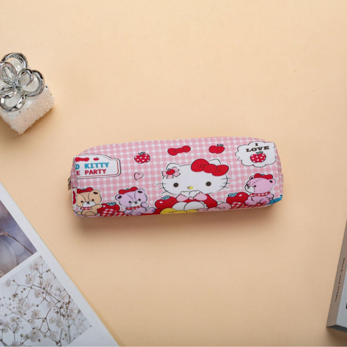 Wholesale Cute Cartoon Animal Pencil Case Large Capacity Waterproof PU Student Pencil Pouch