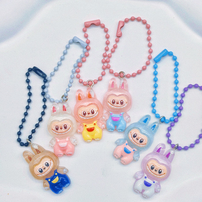 Wholesale Cute creative doll small pendant keychain school bag pendant cartoon gift