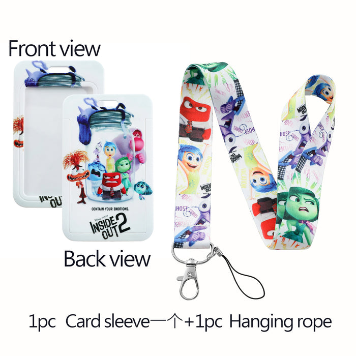 Wholesale Webbing Lanyard Cartoon Mobile Phone Strap Keychain JDC-KC-QiChao008