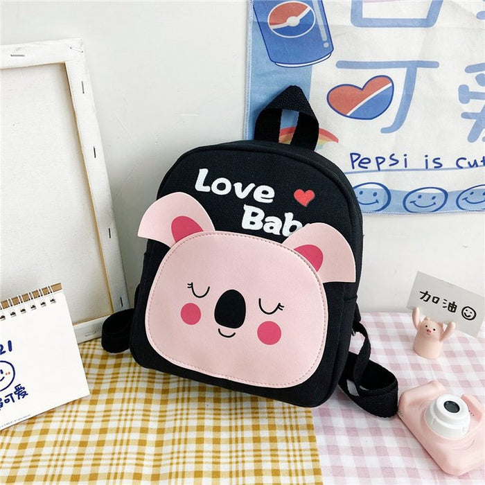 Wholesale Cartoon Soft Cute Canvas Backpack JDC-BP-YuanDuo001