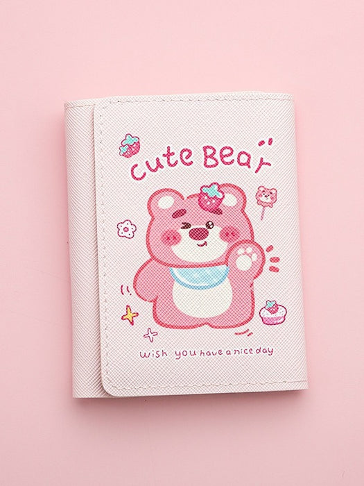 Wholesale Anime Cartoon PU Tri-fold Wallet with Multiple Card Slots Unisex Resale Ready