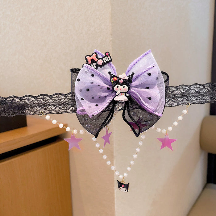 Wholesale cartoon hairpin bow ribbon tassel hairpin headdress cute