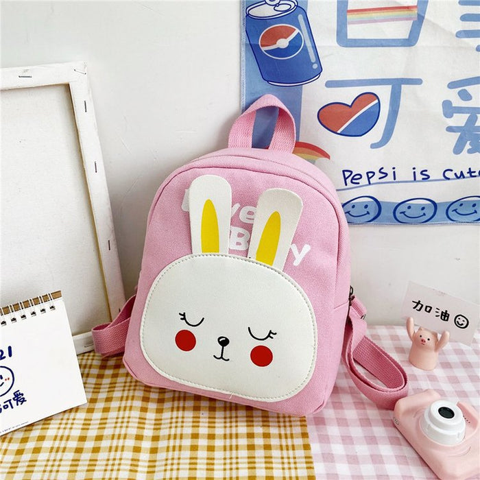 Wholesale Cartoon Soft Cute Canvas Backpack JDC-BP-YuanDuo001