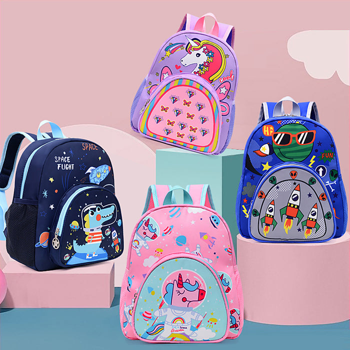 Wholesale Cartoon Lightweight Nylon Children's Backpack JDC-BP-YuanDuo047