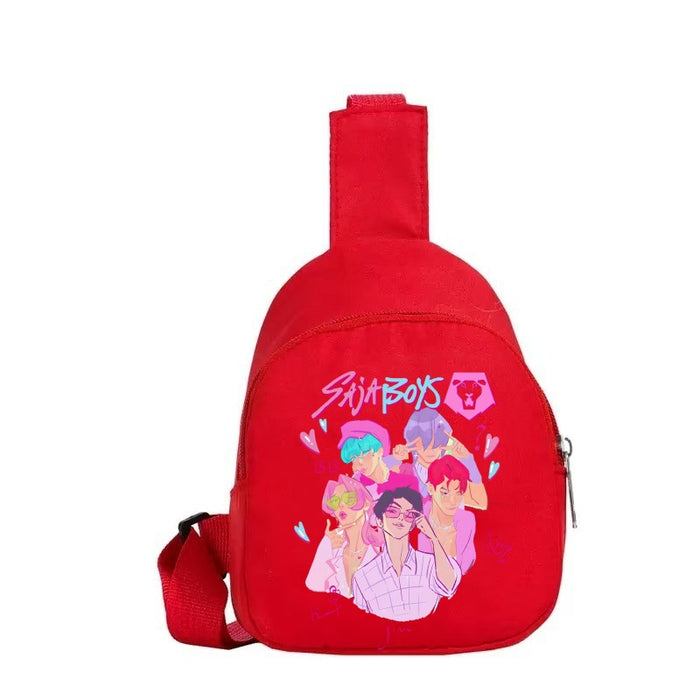 Wholesale   kpop Cute Anime Cartoon Print Shoulder Bags