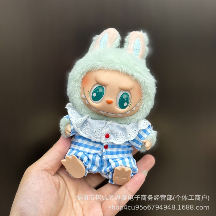 Wholesale 17cm mini doll clothes plush clothing replacement