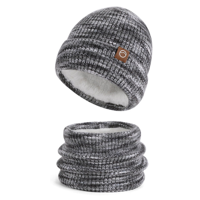 Wholesale Winter hat f and gloves three-piece set