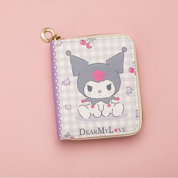 Wholesale Cute PU printed short zippered children' s wallet