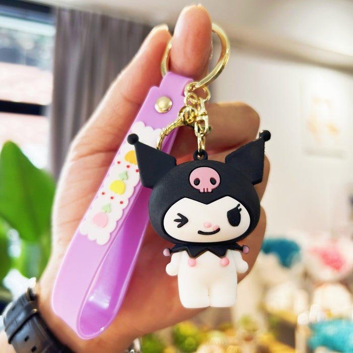 Wholesale PVC Cartoon Doll  Keychain JDC-KC-WuYi139