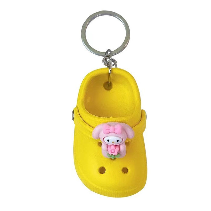 Wholesale of Mini Hole Shoes PVC Keychains (S) JDC-KC-LuoYan001