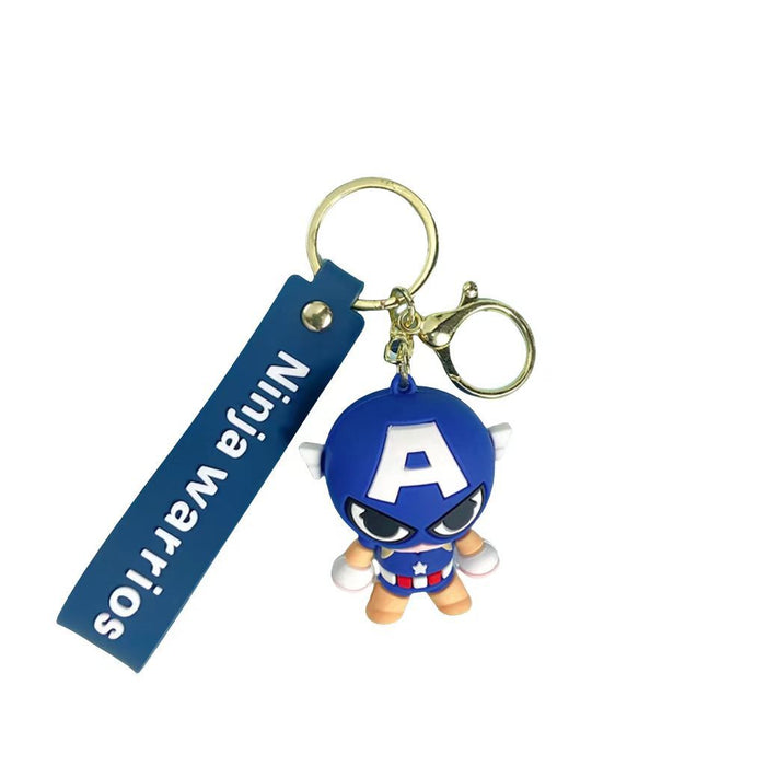 Wholesale PVC Cartoon Doll Keychain JDC-KC-BaoDou015