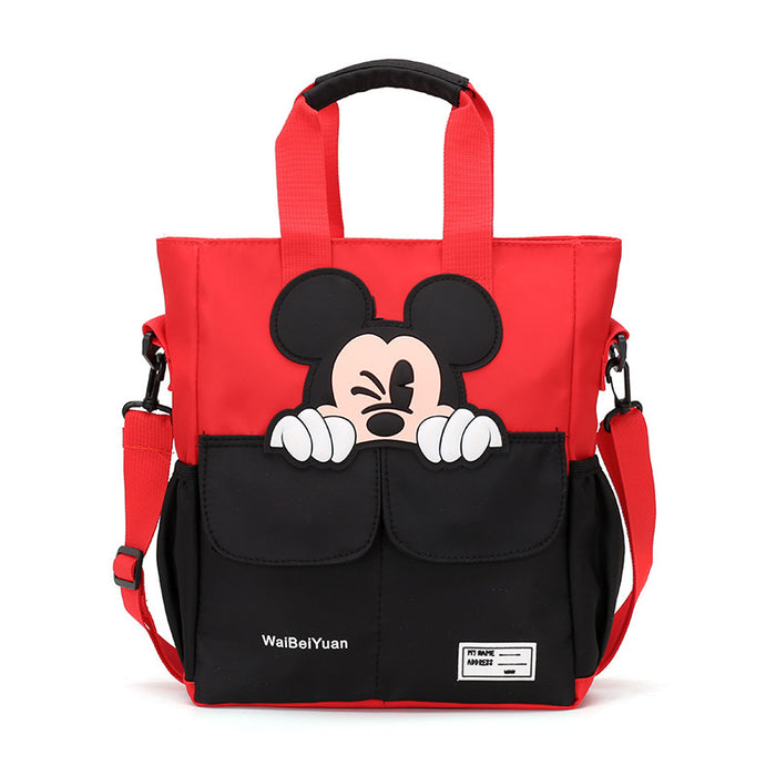 Wholesale New Oxford Children's Tutoring Bag Cartoon Handbag Large Capacity Single Shoulder Crossbody Bag Wholesale Bag