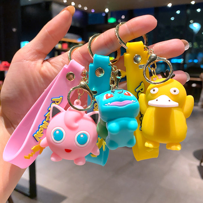 Wholesale Drip Glue Cartoon Doll Keychain JDC-KC-Gongz055