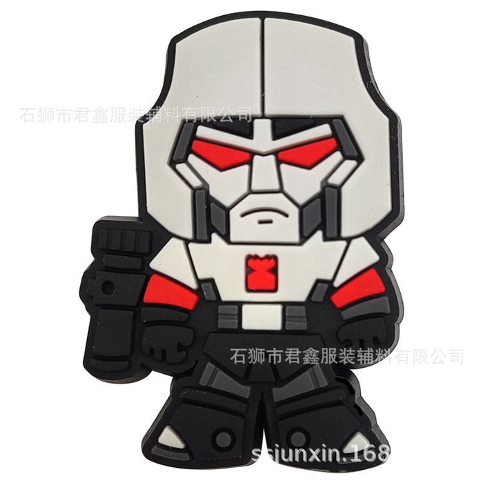 Wholesale 50pcs Cartoon Hole Shoes Buckle Decorative Buckle  Shoes Charms