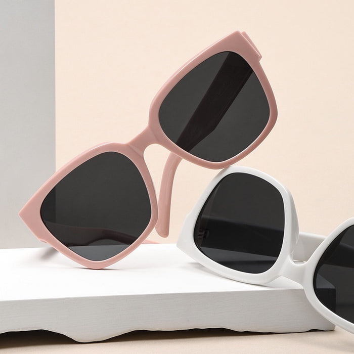 Wholesale Polarized sunglasses for women trendy round face slimming sunglasses