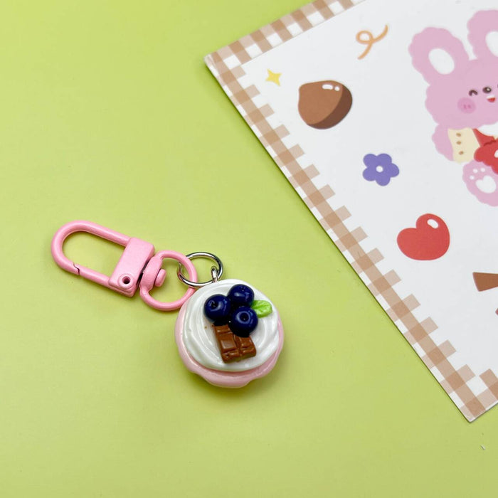 Wholesale Rainbow Cute 3D Keychain Girl's Bag Pendant Pendant