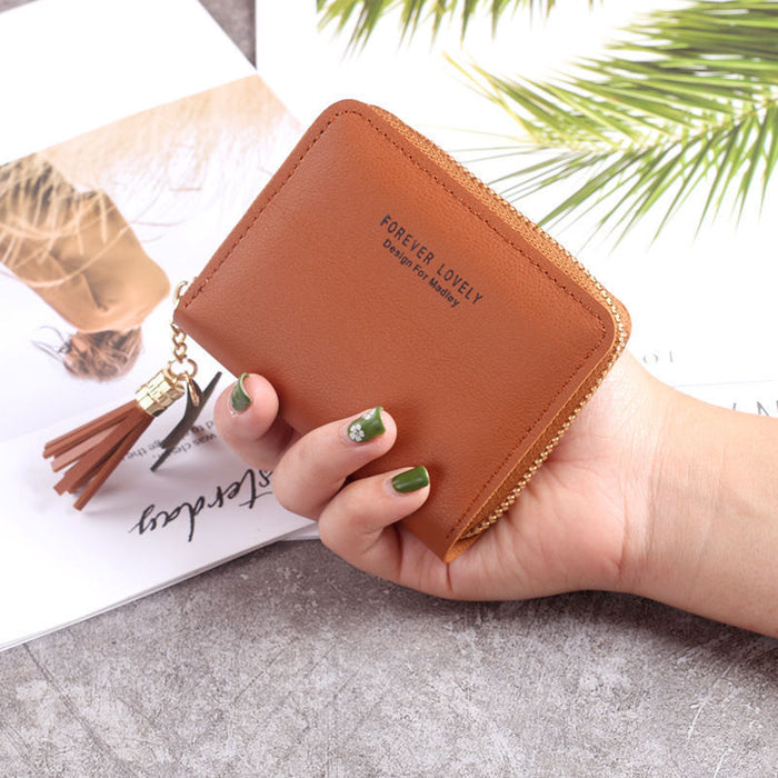 Wholesale PU Vintage Han Style Wallet Coin Purse Daily Matching Boutique Gift MOQ≥3