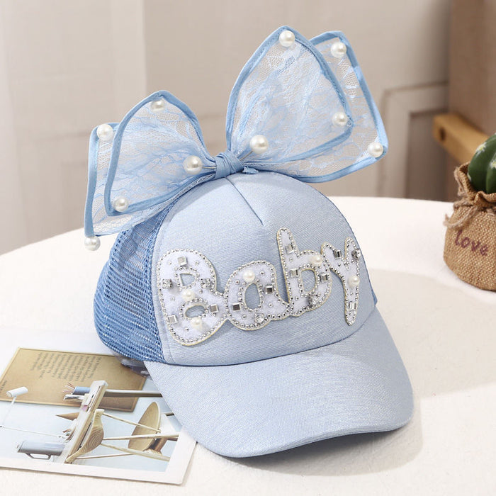 Wholesale Cotton Children's Breathable Mesh Cartoon Baseball Cap JDC-FH-WeiShang003