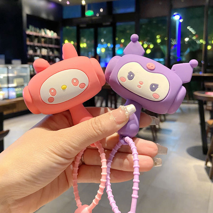 Wholesale Cute Panda Squeaky Hammer Keychain Decorative Accessory MOQ≥2
