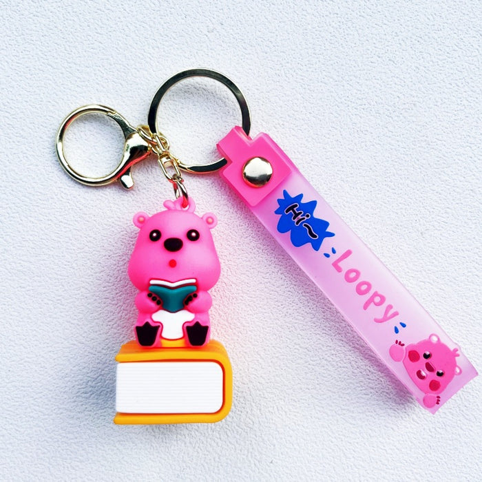 Wholesale PVC Cute Cartoon Doll Keychain JDC-KC-WuYi071