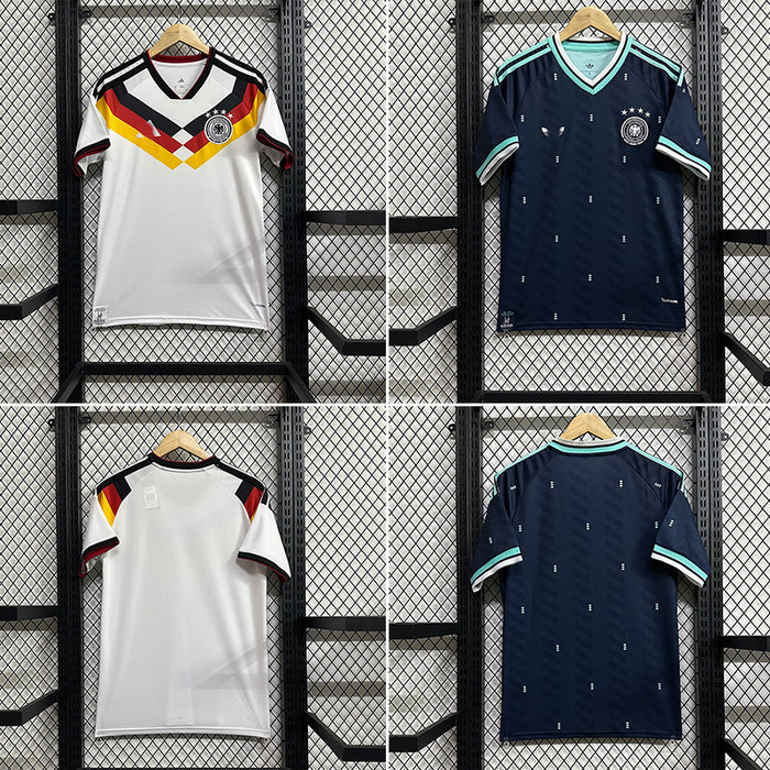Wholesale Polyester Soccer Jersey Germany World Cup Inspired Short Sleeve T-Shirt