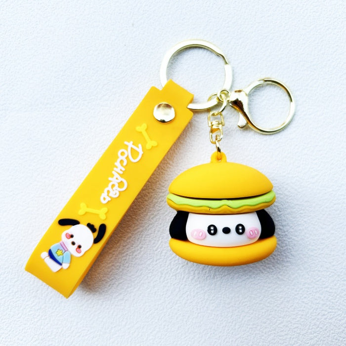 Wholesale PVC cartoon doll Keychain JDC-KC-WuYi091