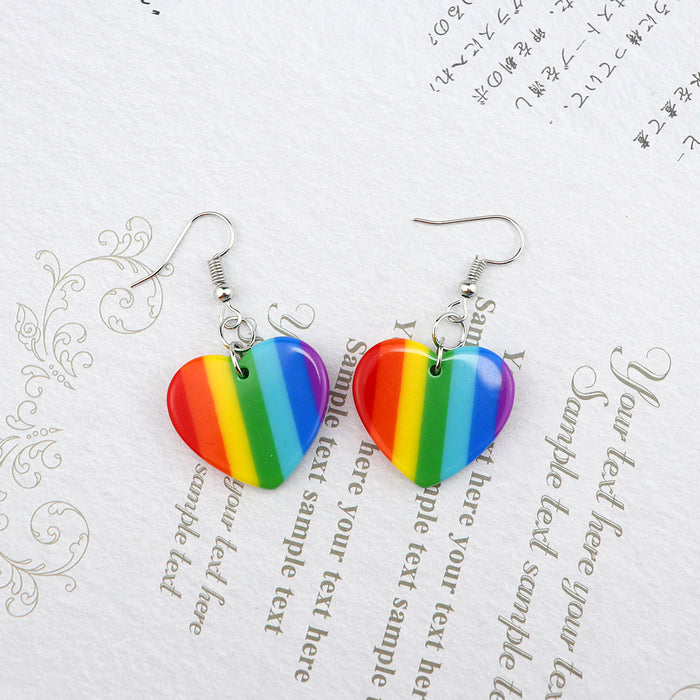 Wholesale Love Resin Earrings JDC-ES-NiQ002