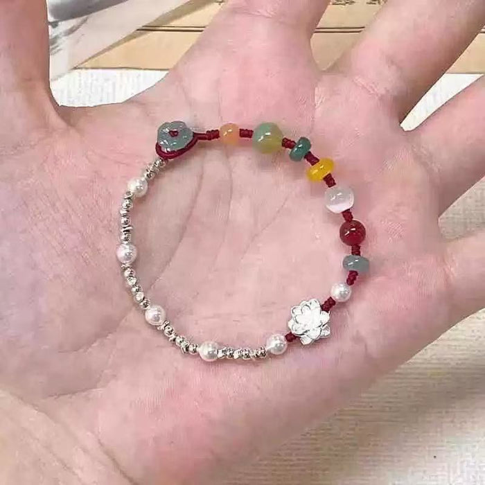 Wholesale Red Rope Bracelet Women's Handheld Jewelry