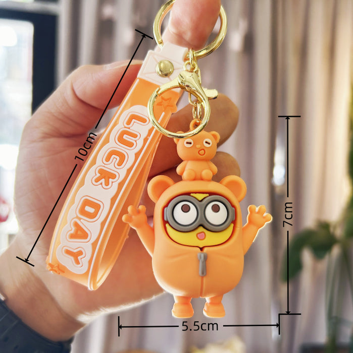 Wholesale PVC Cartoon Doll Keychain JDC-KC-WuYi204