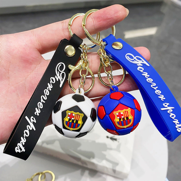 Wholesale PVC Football Keychain JDC-KC-NLu014