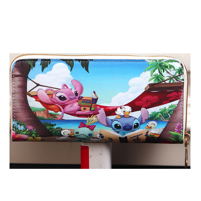 Wholesale PVC Cartoon Multi-compartment Card Slot Men's Wallet JDC-WT-BenF001